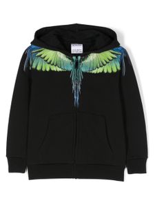 Marcelo Burlon County Of Milan Kids hoodie Icon Wings en coton - Noir