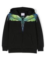 Marcelo Burlon County Of Milan Kids hoodie Icon Wings en coton - Noir - thumbnail