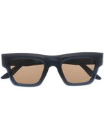 Lapima lunettes de soleil à monture carrée - Bleu