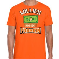 Oranje Koningsdag t-shirt - willies kingsday fashion - voor heren - thumbnail