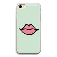 Kusje: iPhone 7 Transparant Hoesje