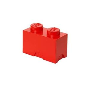 LEGO - Opbergbox Brick 2, Rood - LEGO