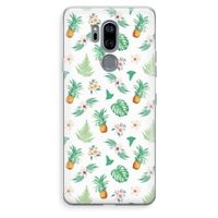 Ananas bladeren: LG G7 Thinq Transparant Hoesje