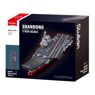 Sluban Modelbricks Shandong vliegdekschip