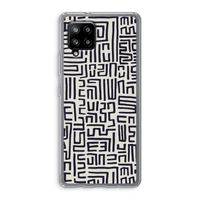 Moroccan Print: Samsung Galaxy A42 5G Transparant Hoesje