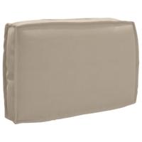 VidaXL Kussen taupe 60 x 40 x 12 cm oxford stof
