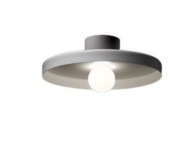 TossB - Disk mini Wandlamp/Plafondlamp Wit/Wit