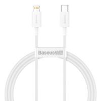 Baseus Superior-serie USB-C / Lightning-kabel - 1m, 20W - Wit - thumbnail