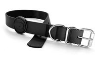 Morso halsband hond waterproof gerecycled black zwart Morso halsband hond waterproof gerecycled black zwart