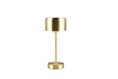 Trio Oplaadbare tafellampJeff mat goud - R59151108