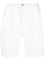 PENINSULA SWIMWEAR bermuda droit en lin - Blanc