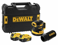 DeWalt DCW210P2 | Accu Excenterschuurmachine | 18V | 5.0Ah | Li-ion - DCW210P2-QW