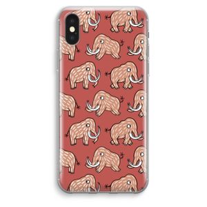 Mammoet: iPhone XS Max Transparant Hoesje