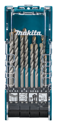 Makita Accessoires Steenborenset 12-delig - D-73483 - D-73483