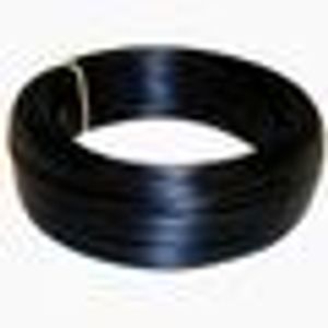 Snoer afgeplat zwart 2x0,75 per meter