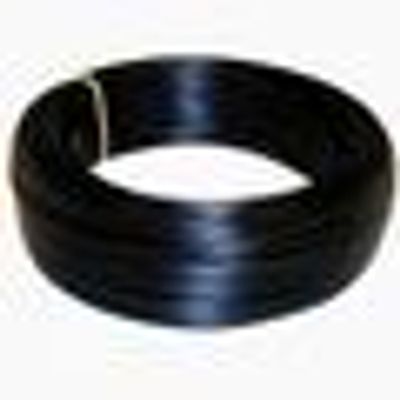 Snoer afgeplat zwart 2x0,75 per meter