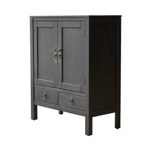 Tikamoon - Thaki Black - Wengé dressoir 80 cm