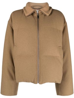 TOTEME veste matelassée à fermeture zippée - Marron