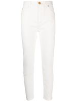 Balmain jean skinny à taille haute - Blanc - thumbnail