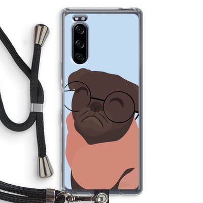 Ludo: Sony Xperia 5 Transparant Hoesje met koord
