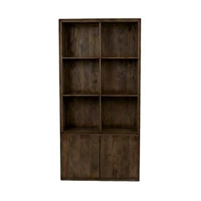 LABEL51 Boekkast Nori - Espresso - Mangohout