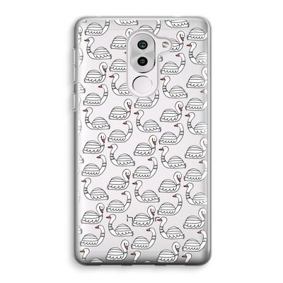 Zwanen: Honor 6X Transparant Hoesje