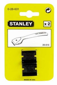 Stanley handgereedschap Reserve Mesje 38mm voor 0-28-617 - 1 stuk/kaart - 0-28-290