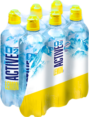 Active O2 Lemon (6 x 500 ml)
