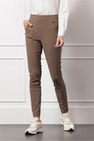 Alma check trousers - caramel/latte - 13092