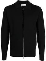 John Smedley veste bomber à fermeture zippée - Noir