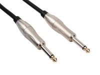 Gitaarkabel jack 6.35 mm naar jack 6.35 mm 5 m metalen jack - Velleman