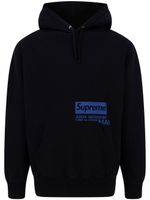 Supreme x Junya Watanabe hoodie à logo imprimé - Noir