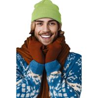 Wintermuts Beanie Yukon - lime groen - heren/dames - sterk/zacht/licht gebreid 100% Acryl