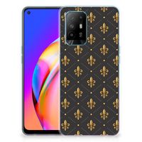 OPPO A94 5G | Reno5 Z TPU bumper Franse Lelie