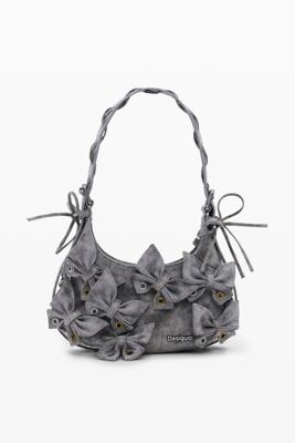 Kleine tas met vlinderapplicaties - BLACK - U