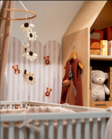 Behang Mr Teddy Rol Beige