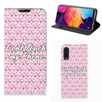 Samsung Galaxy A50 Design Case Flowers Pink DTMP - thumbnail