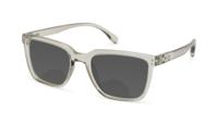 Zonneleesbril Vista Bonita Cubo XL Bifocaal-Kadushi Silver-+2.50