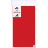Tafelkleed rood l138b220 cm - Duni - thumbnail