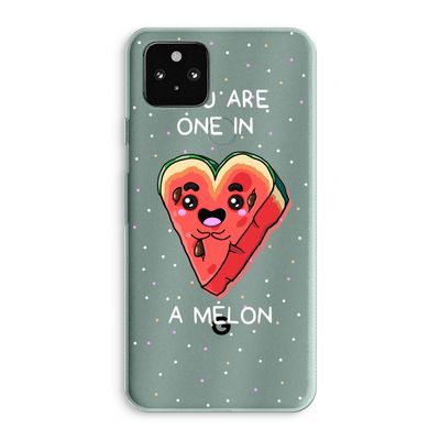 One In A Melon: Google Pixel 5a 5G Transparant Hoesje