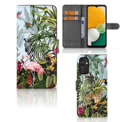 Telefoonhoesje | Met pasjeshouder | voor Samsung Galaxy A14 4G Jungle