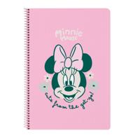 Ringmap Minnie Mouse Minty Roze A4 21.5 x 31 x 1 cm