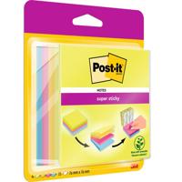 Memoblok post-it 2014 super sticky 76x76mm rio