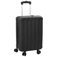 VidaXL Koffer met slot zwart 43 x 27 x 66 cm abs kunststof