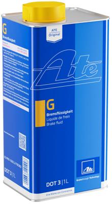 Ate remvloeistof "g" brake fluid dot3 b 1l paints blue
