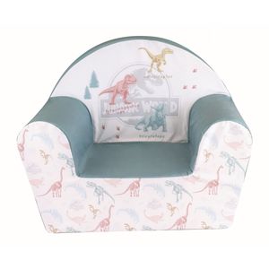 Jurassic World dinosaurus kinderstoel/kinderfauteuil voor peuters 33 x 52 x 42 cm