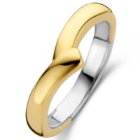 TI SENTO-Milano 12265SY Ring zilver goud-en zilverkleurig 3 mm - thumbnail