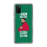 Sleigh Bells Ring: Samsung Galaxy A41 Transparant Hoesje