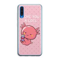 Love You A Lotl: Samsung Galaxy A50 Transparant Hoesje