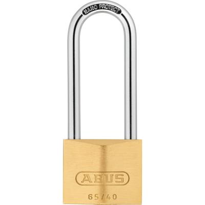 ABUS cilinder hangslot - 65/40HB63 - hoge beugel 63mm - gelijksluitend op nr. KA0406